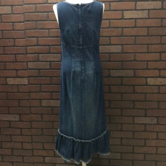 Two pieces KarenKane Denim Dress 100% cotton - Picture 4 of 8